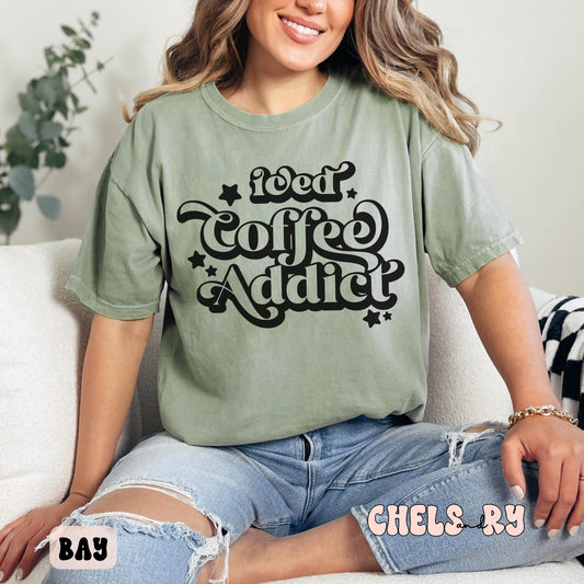 ICED COFFEE ADDICT SHIRT