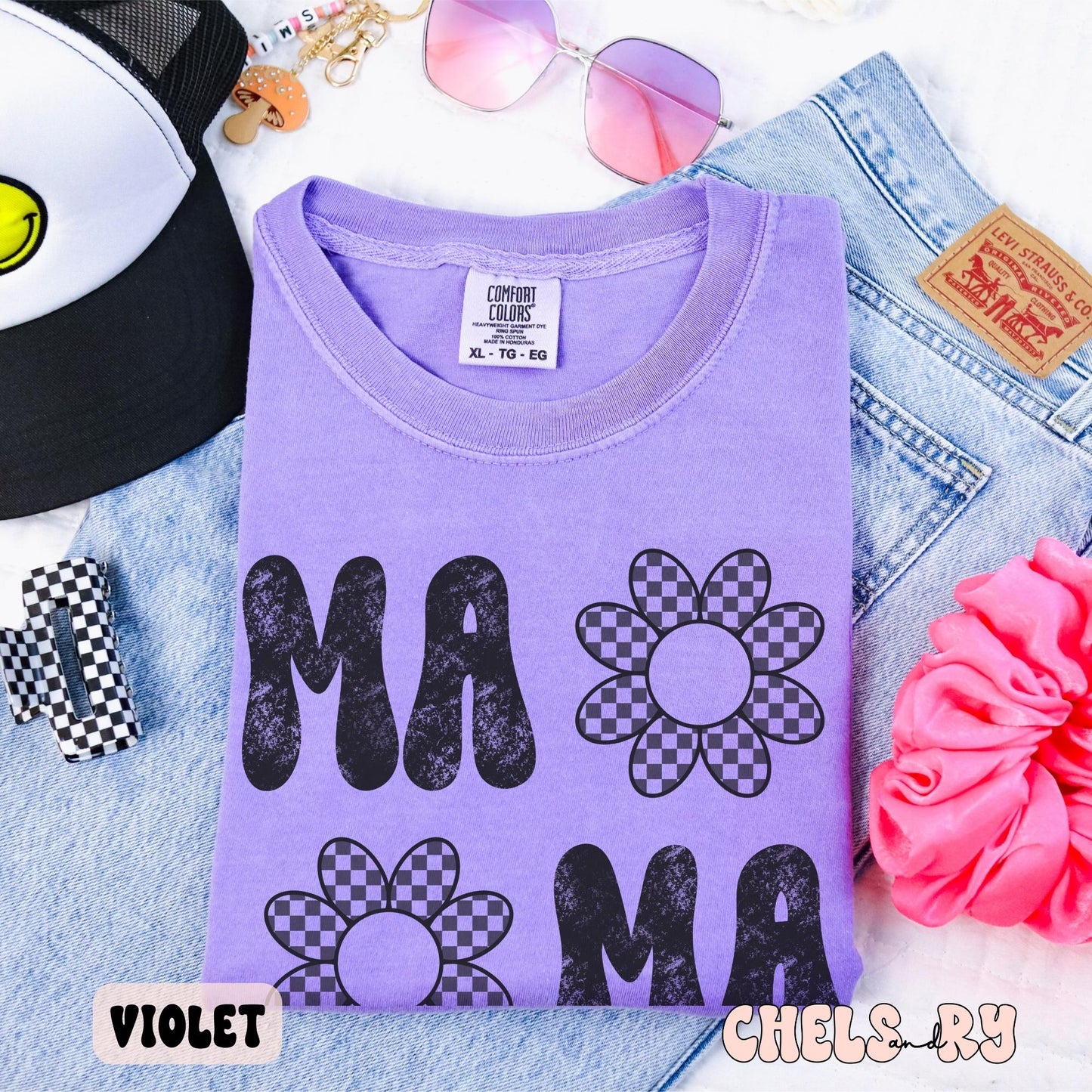 MAMA RETRO DAISY SHIRT