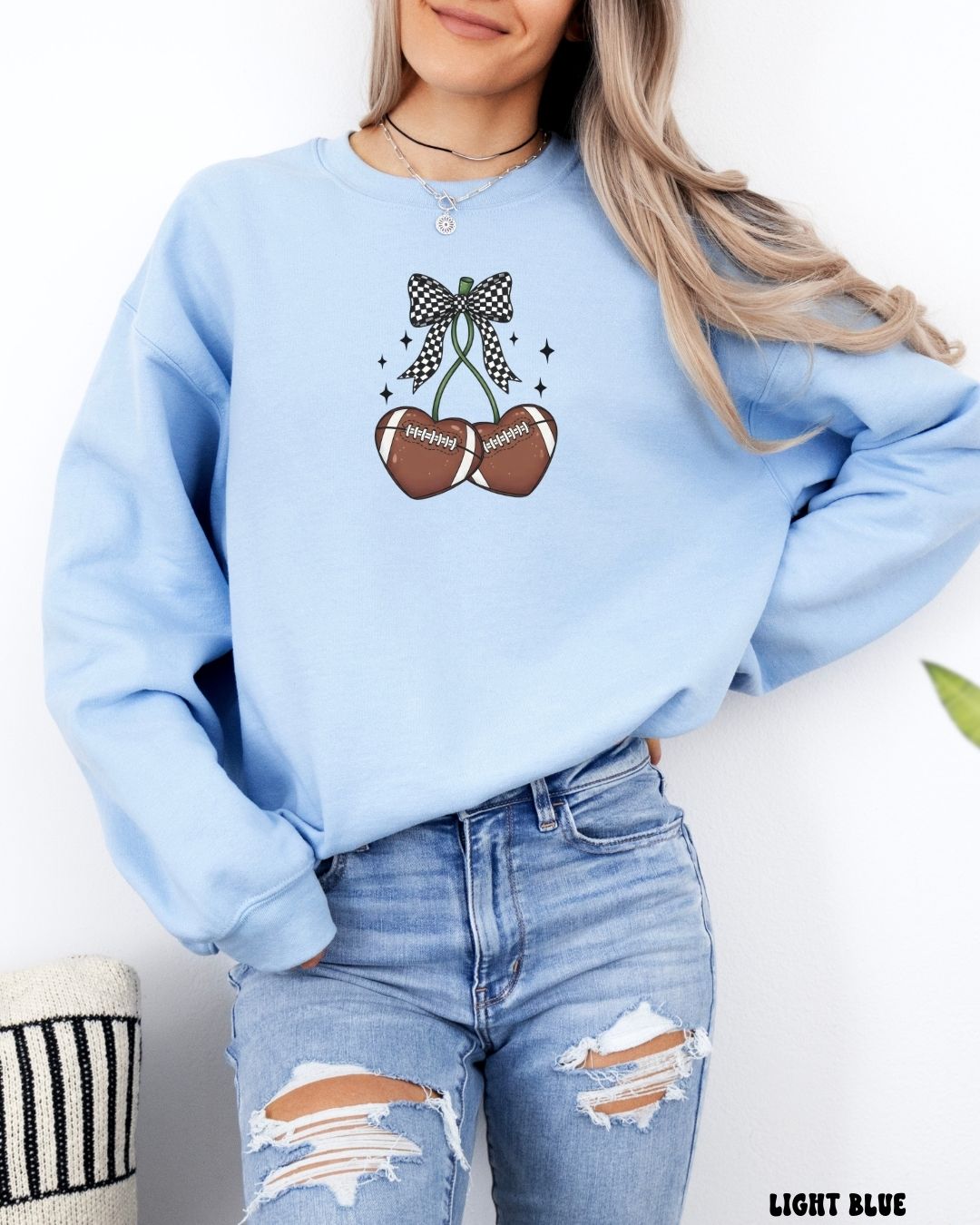 SORRY CAN'T FOOTBALL CHERRIES - SWEATSHIRT