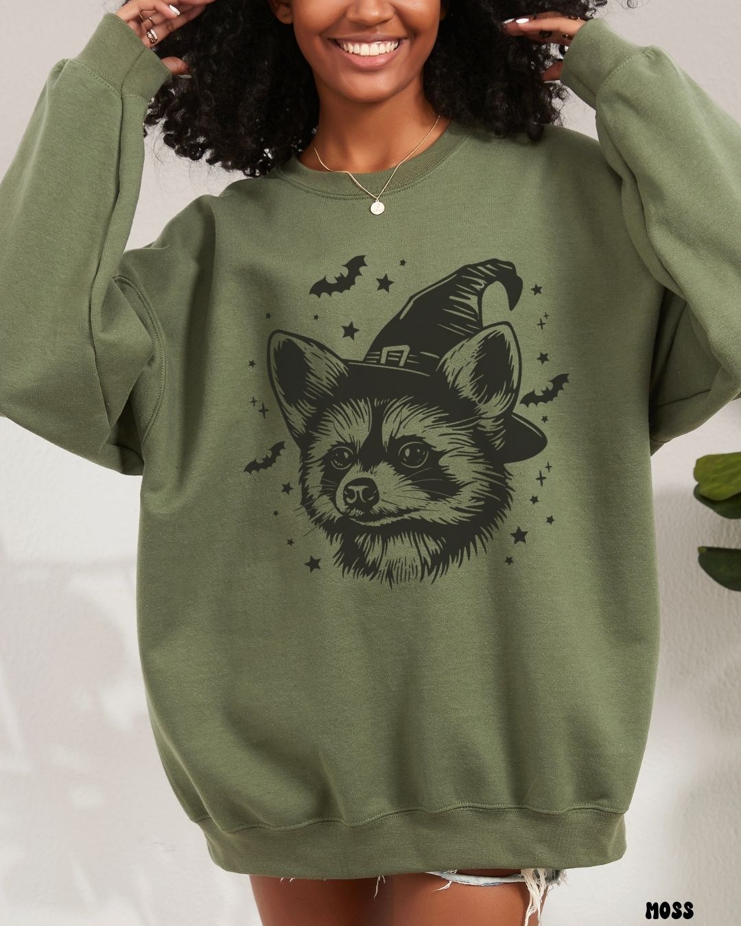 WITCHY RACCOON - SWEATSHIRT