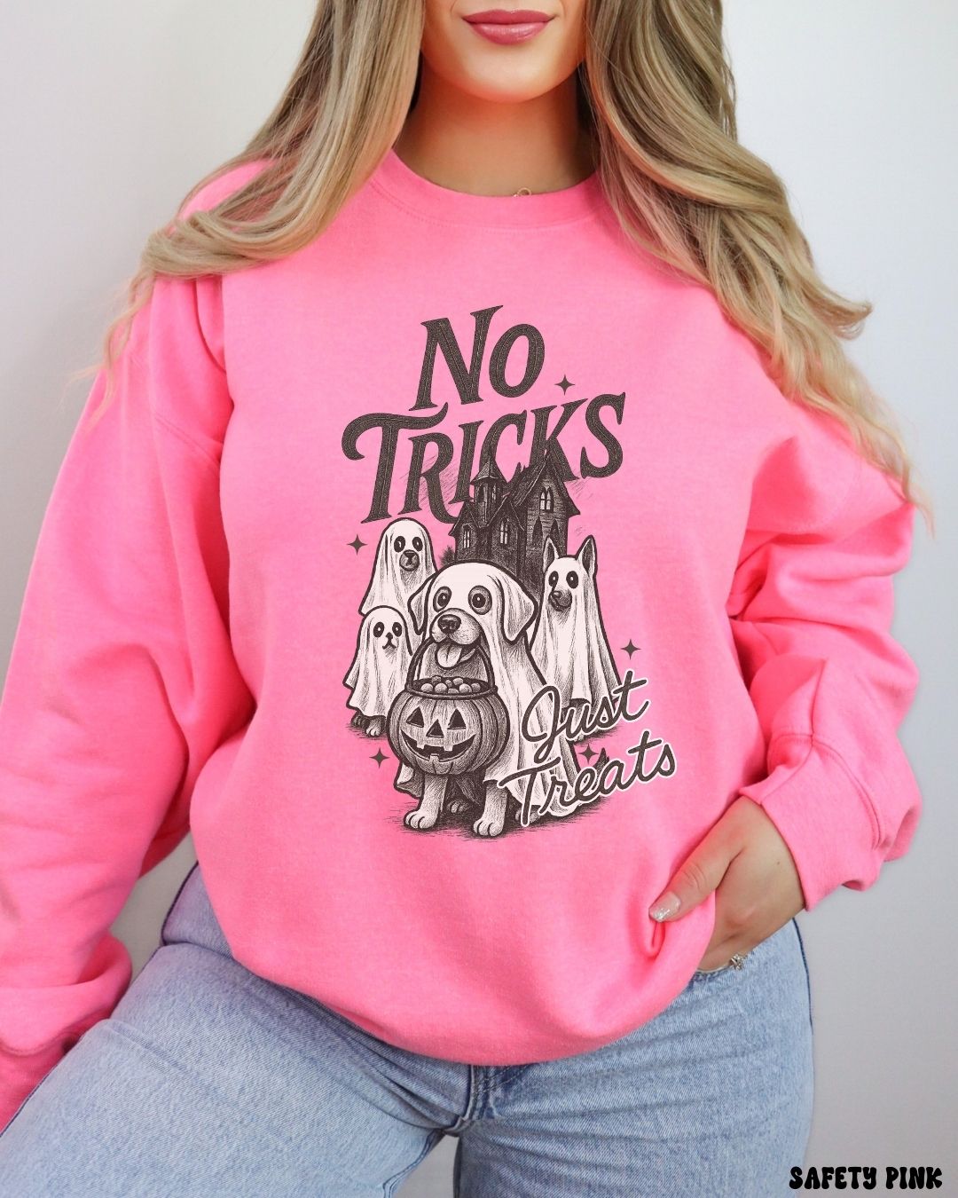 NO TRICKS JUST TREATS - SWEATSHIRT