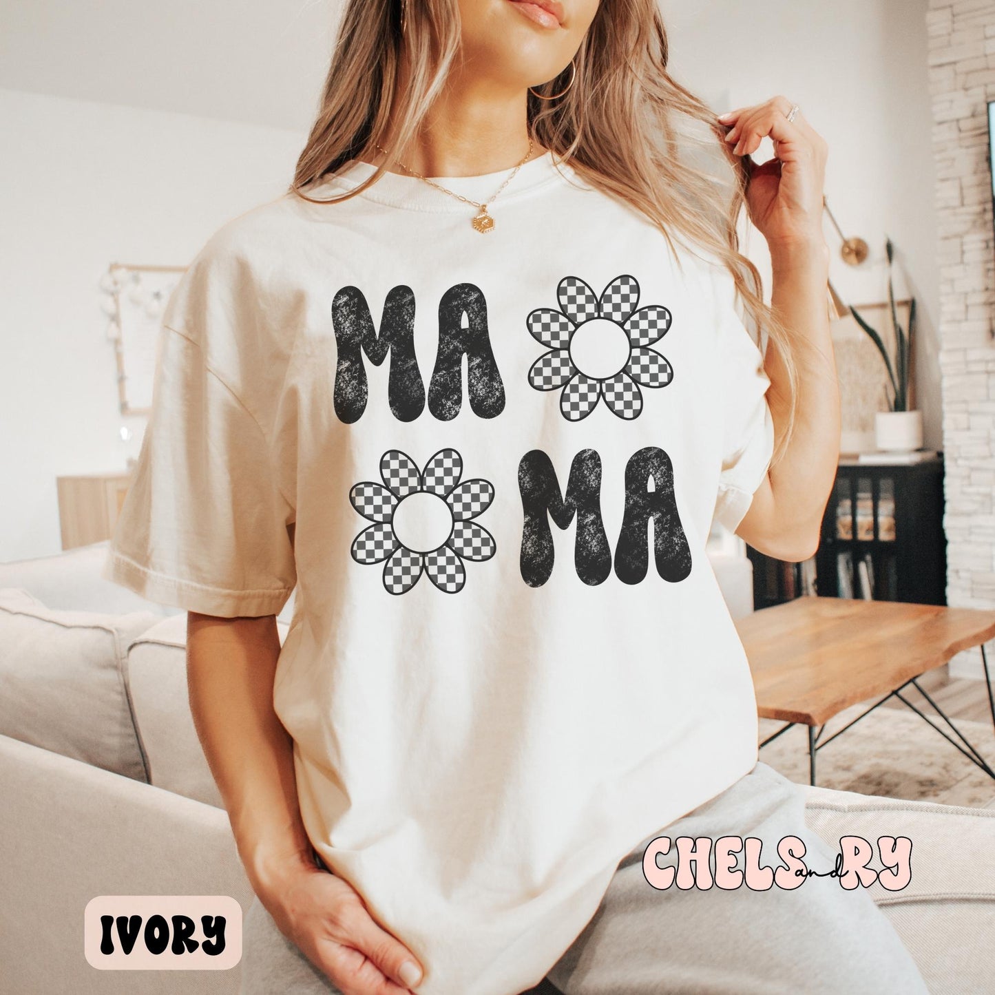 MAMA RETRO DAISY SHIRT