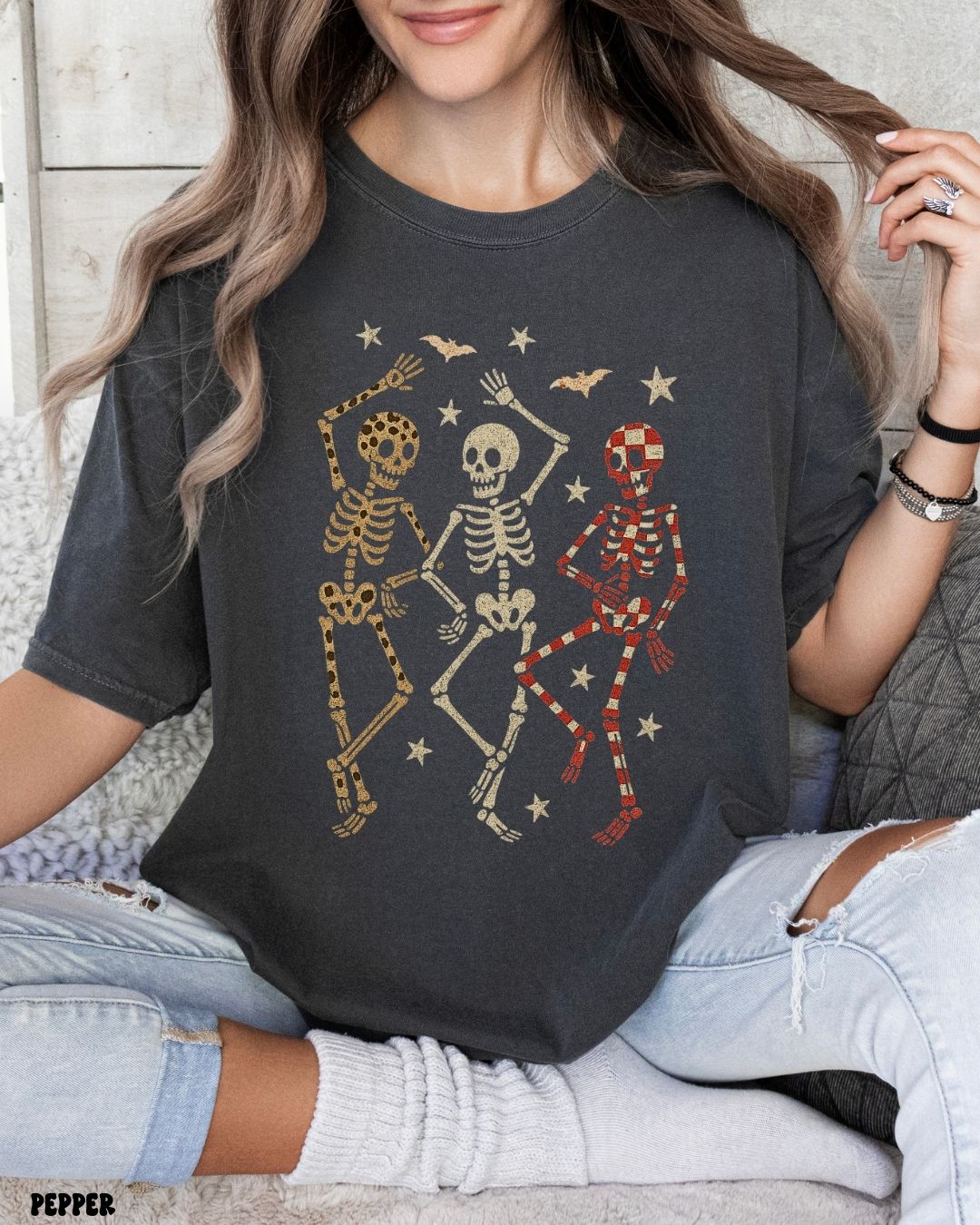 DANCING RETRO SKELLIES - SHIRT