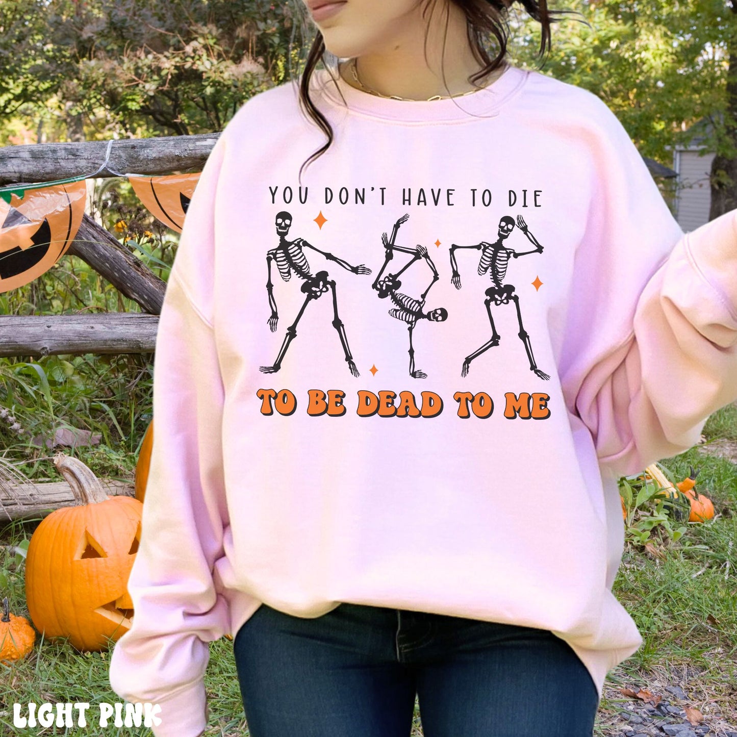 DEAD TO ME SKELETON SWEATSHIRT
