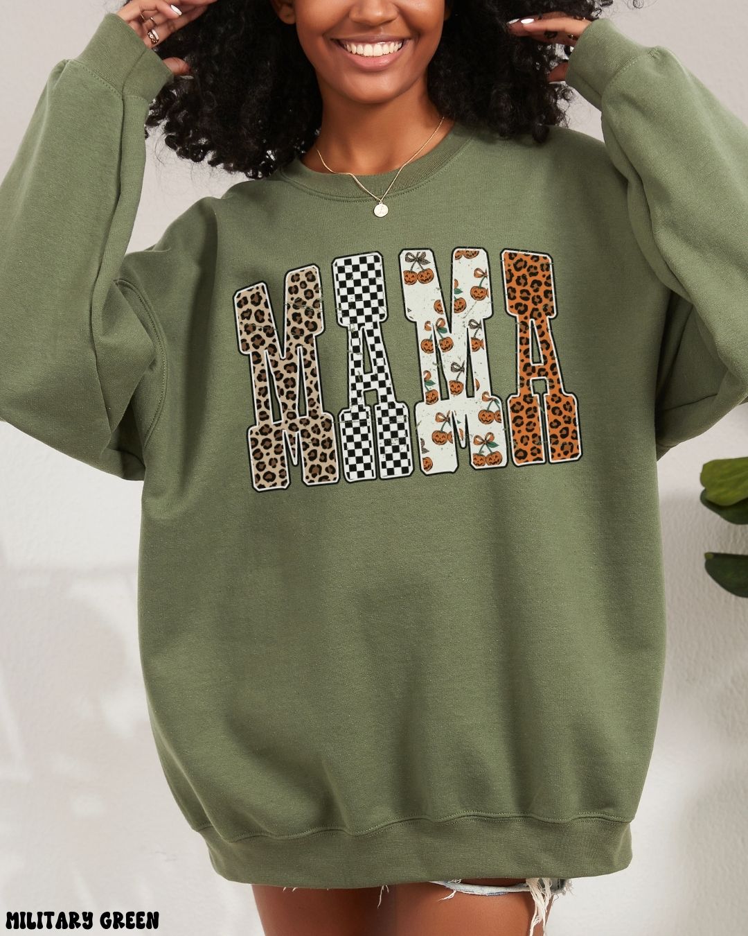 RETRO FALL MAMA - SWEATSHIRT