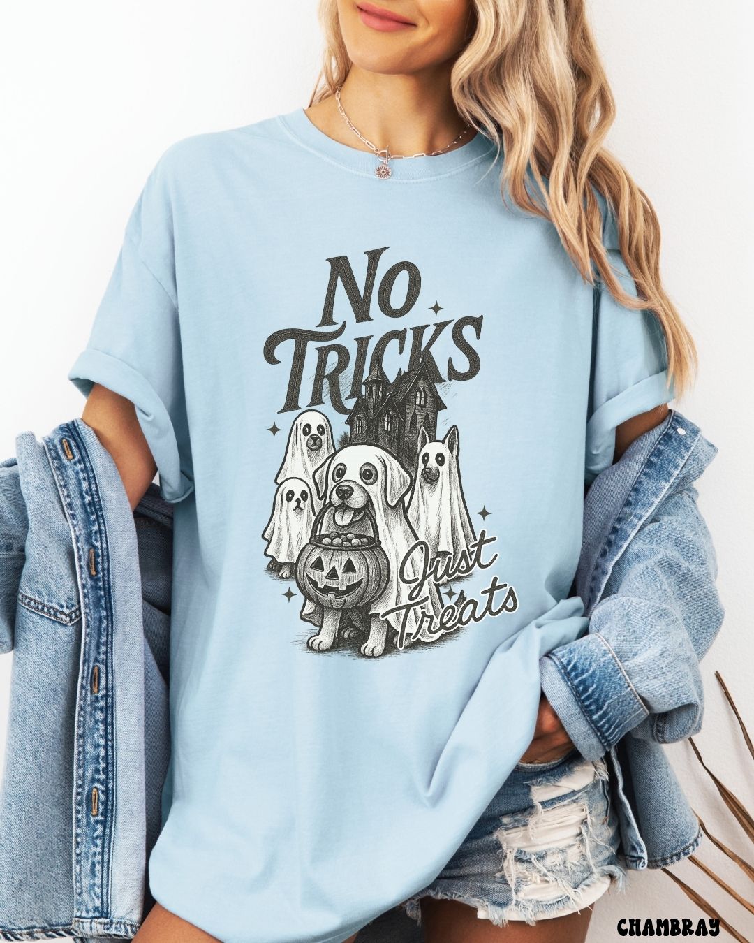 NO TRICKS JUST TREATS - SHIRT