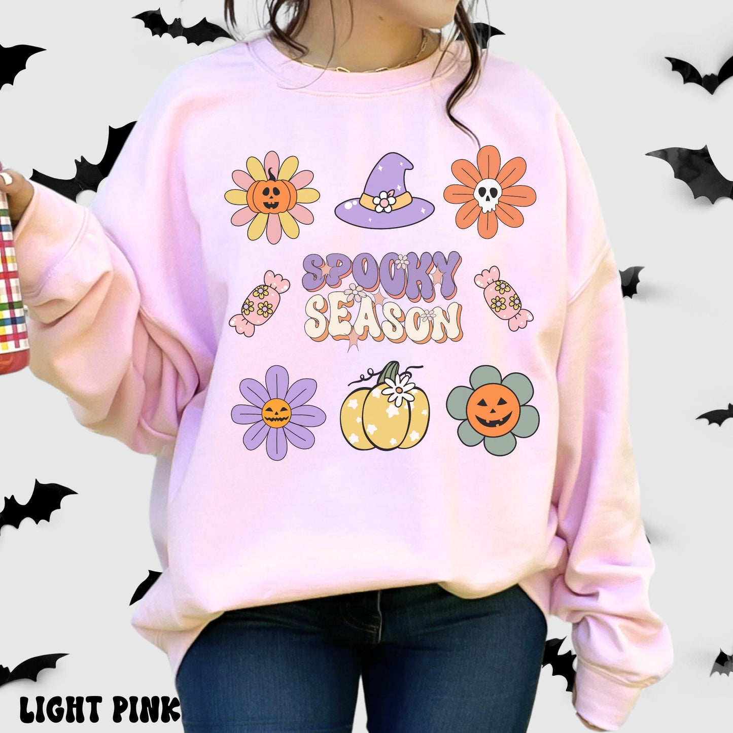 RETRO SPOOKY SEASON SWEATSHIRT