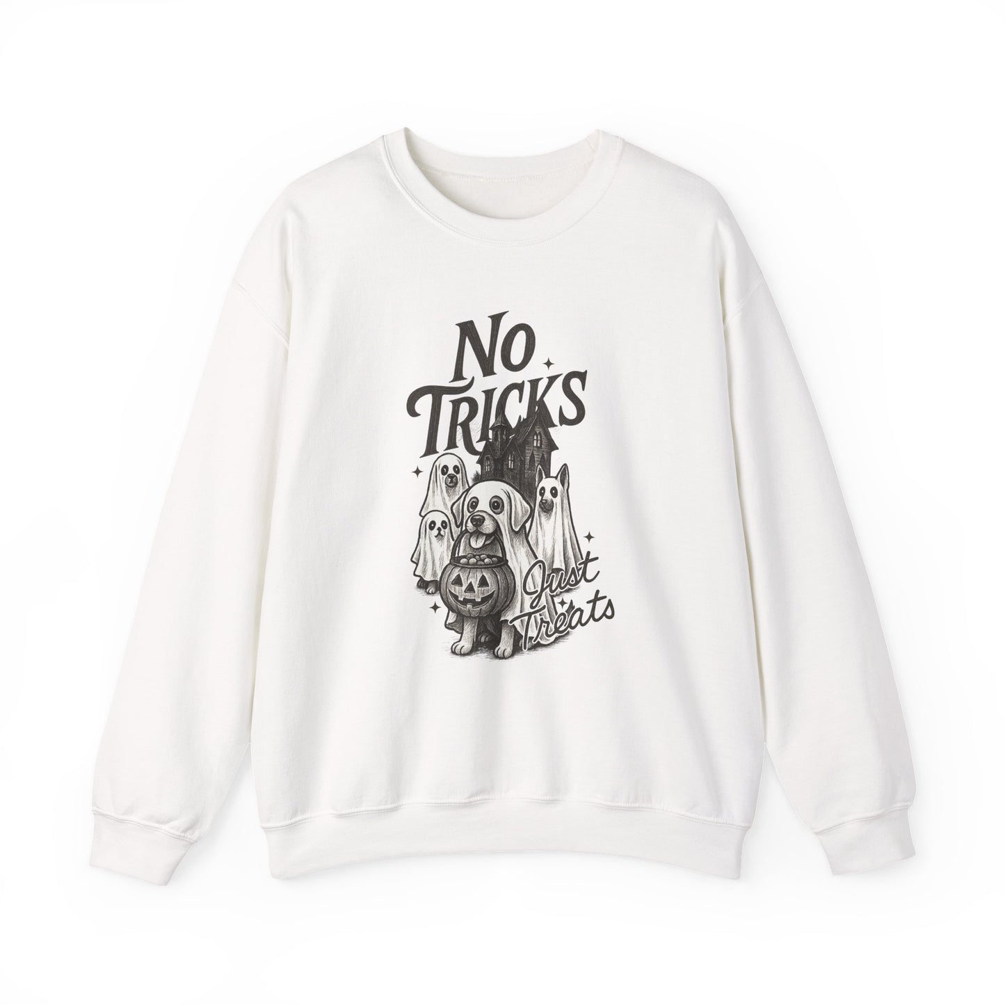 NO TRICKS JUST TREATS - SWEATSHIRT