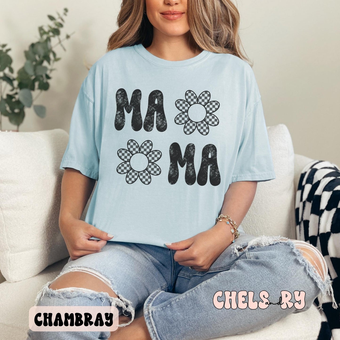MAMA RETRO DAISY SHIRT