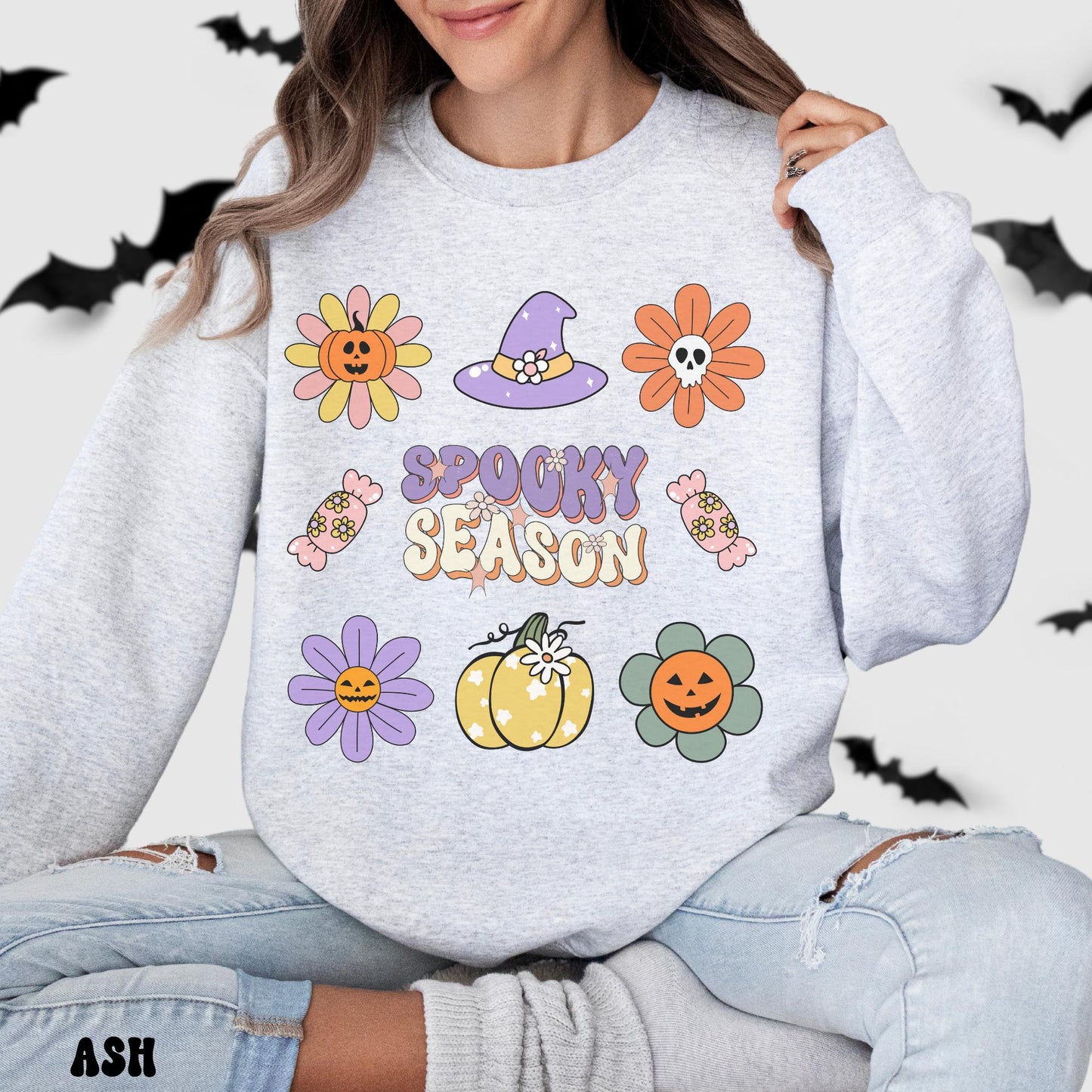 RETRO SPOOKY SEASON SWEATSHIRT