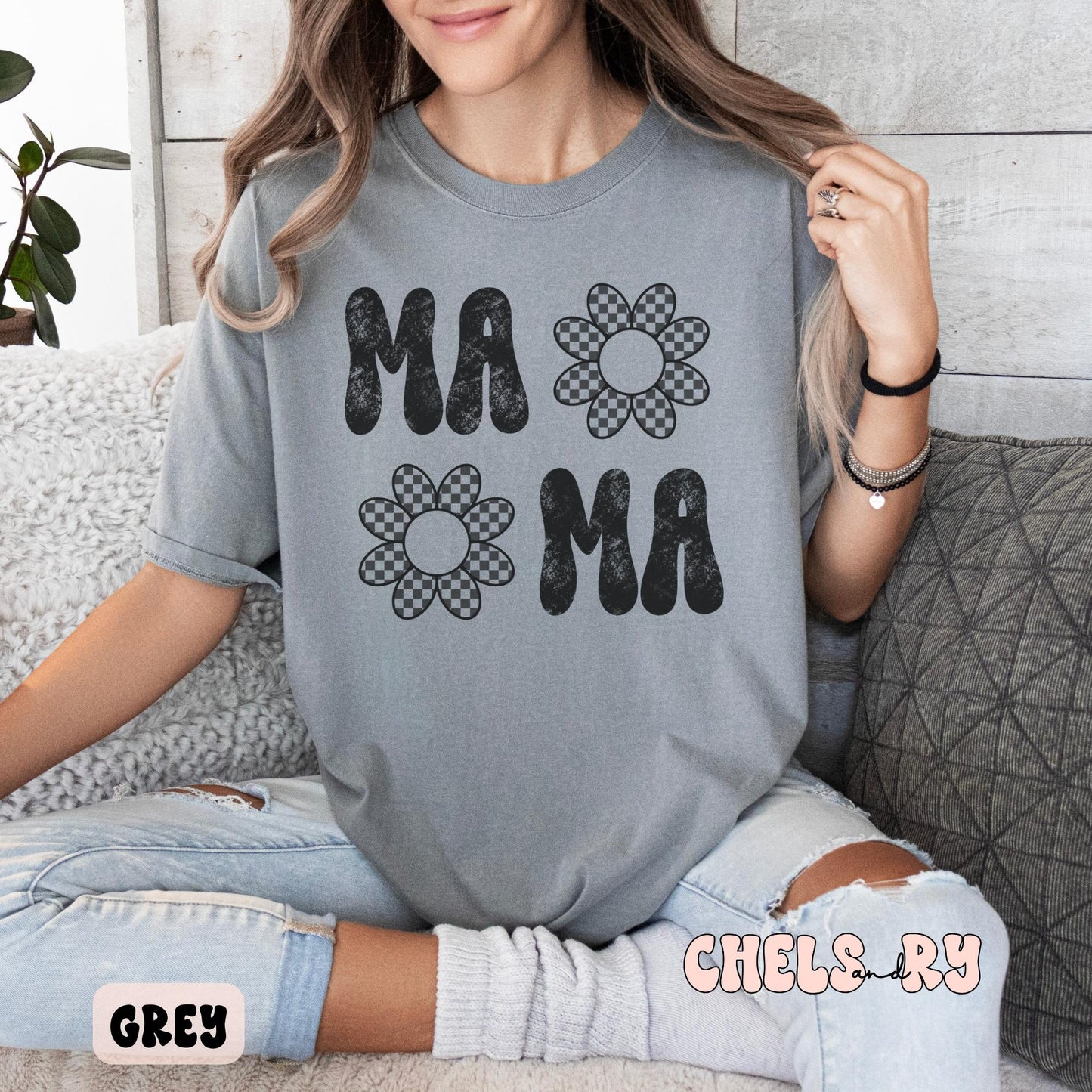 MAMA RETRO DAISY SHIRT