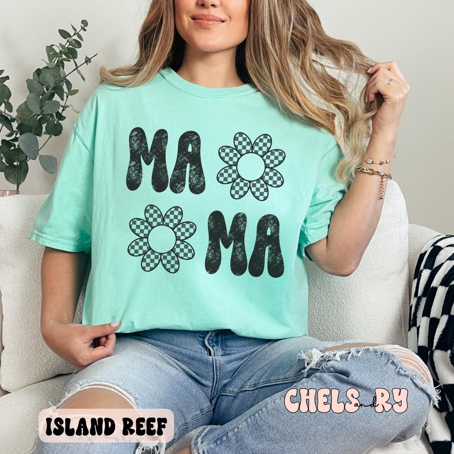MAMA RETRO DAISY SHIRT