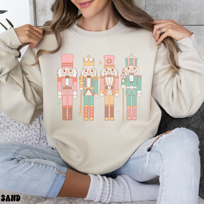 PASTEL NUTCRACKERS SWEATSHIRT
