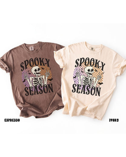 SPOOKY SEASON SKELETON - SHIRT