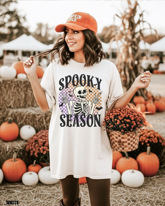 SPOOKY SEASON SKELETON - SHIRT