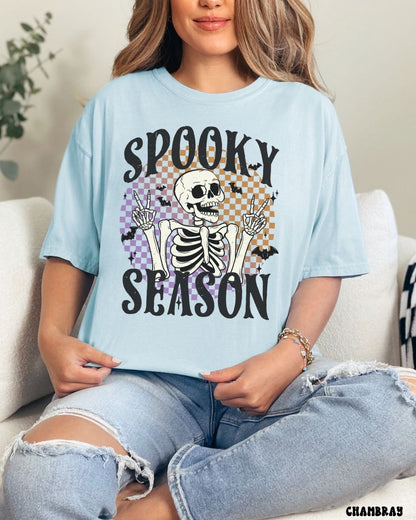 SPOOKY SEASON SKELETON - SHIRT