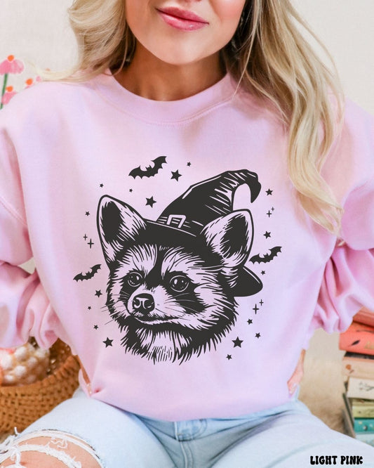 WITCHY RACCOON - SWEATSHIRT