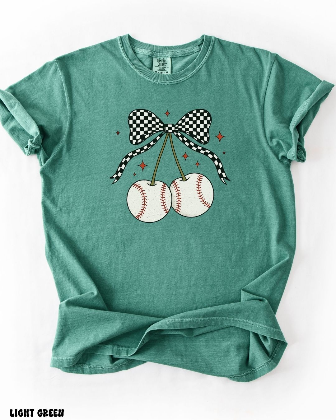 BASEBALL CHERRIES SHIRT