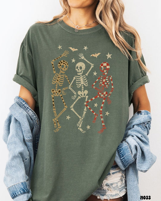 DANCING RETRO SKELLIES - SHIRT