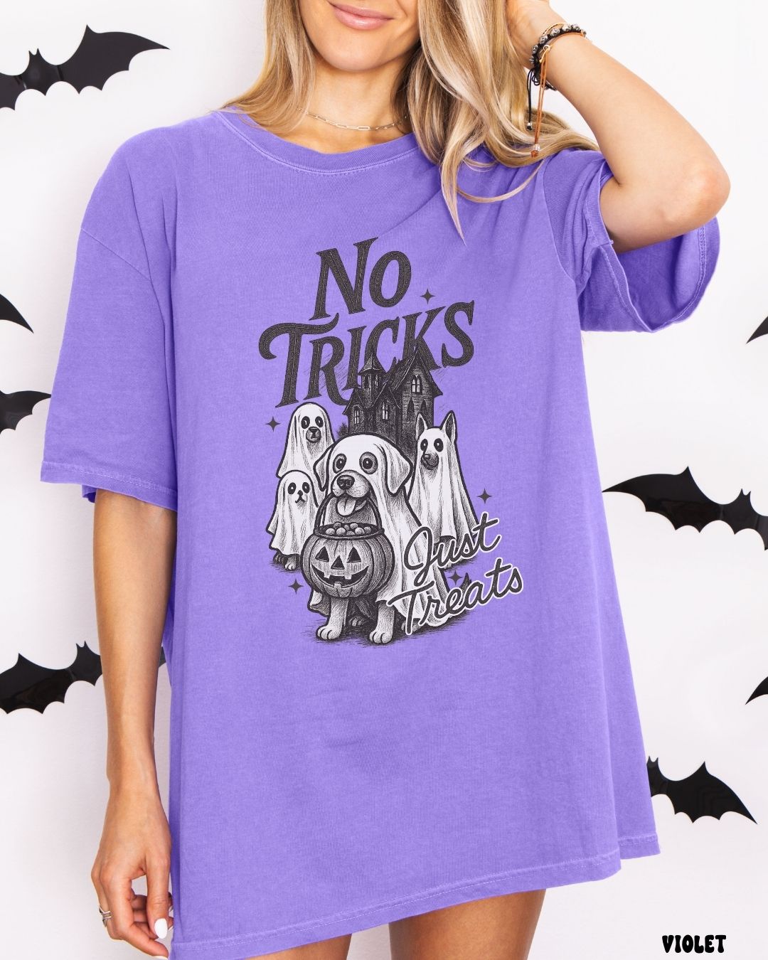 NO TRICKS JUST TREATS - SHIRT