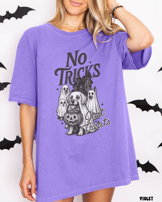 NO TRICKS JUST TREATS - SHIRT