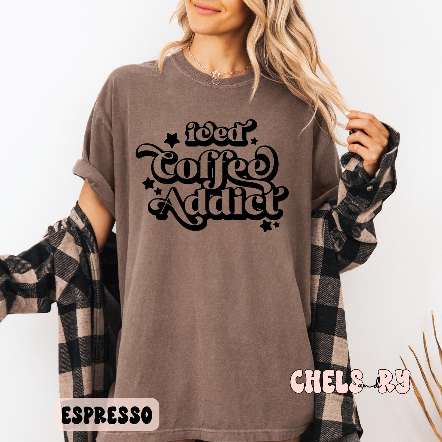ICED COFFEE ADDICT SHIRT