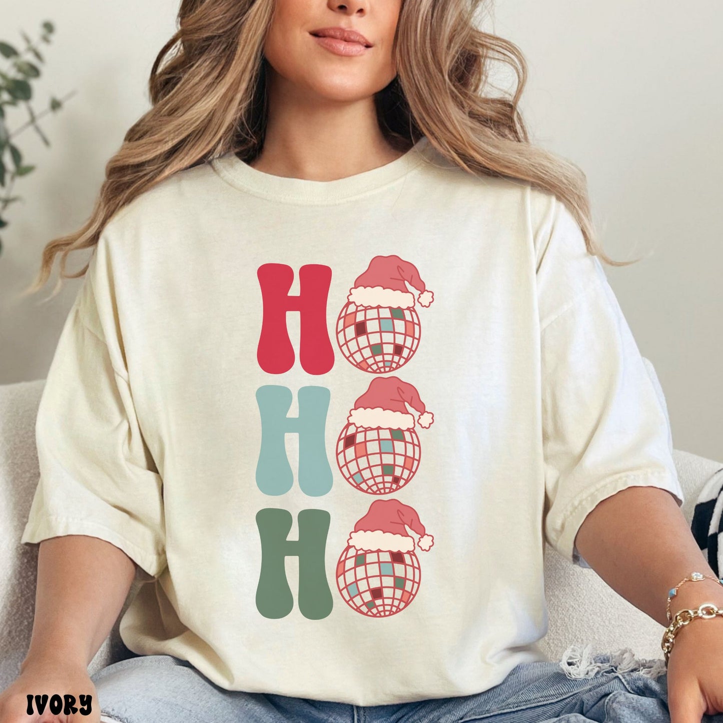 DISCO HO HO HO SHIRT *7 COLOR OPTIONS*