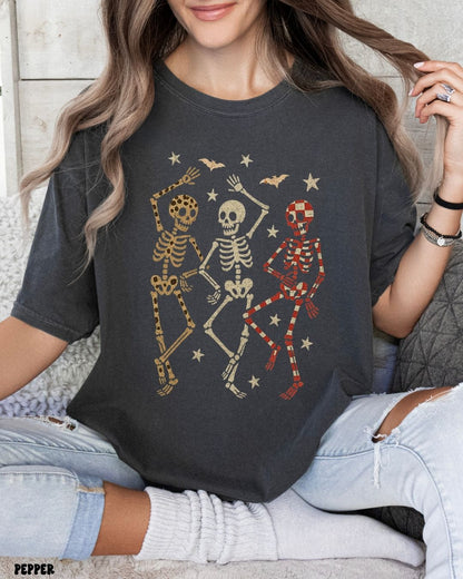 DANCING RETRO SKELLIES - SHIRT