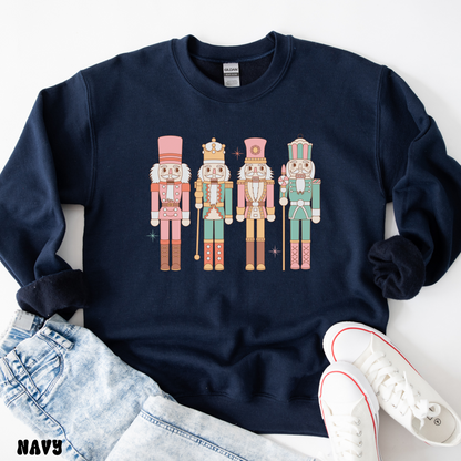 PASTEL NUTCRACKERS SWEATSHIRT
