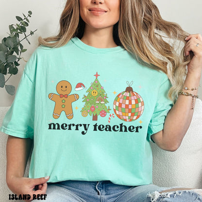 MERRY TEACHER SHIRT