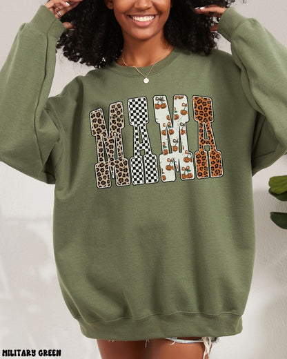 RETRO FALL MAMA - SWEATSHIRT