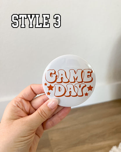 TEXAS GAME DAY BUTTONS