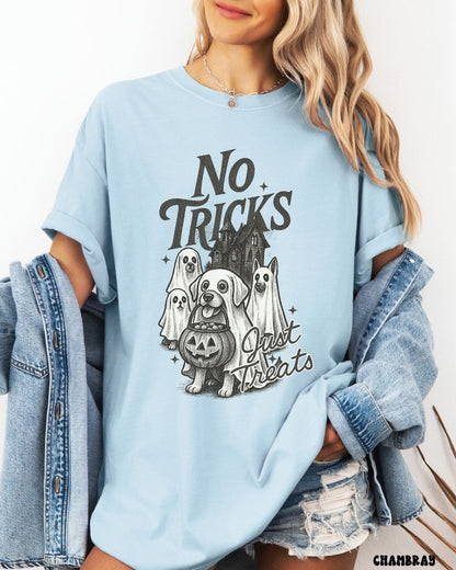 NO TRICKS JUST TREATS - SHIRT