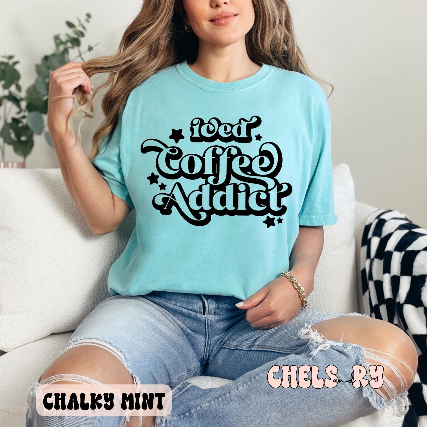 ICED COFFEE ADDICT SHIRT