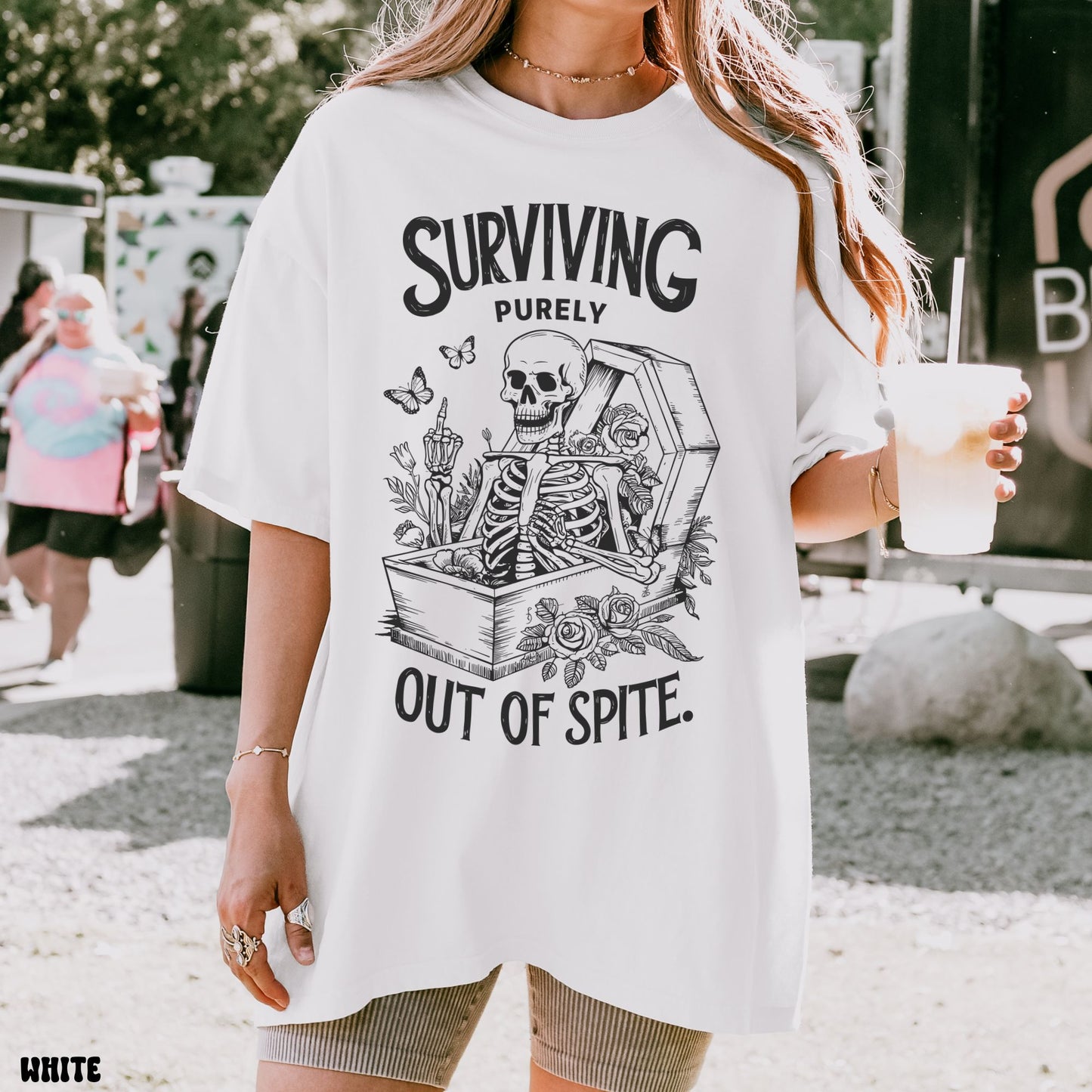 SURVIVING OUT OF SPITE SHIRT