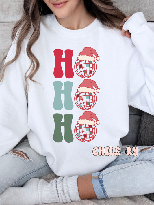 DISCO HO HO HO SWEATSHIRT *6 COLOR OPTIONS*