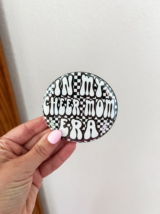 CHEER MOM ERA BUTTON