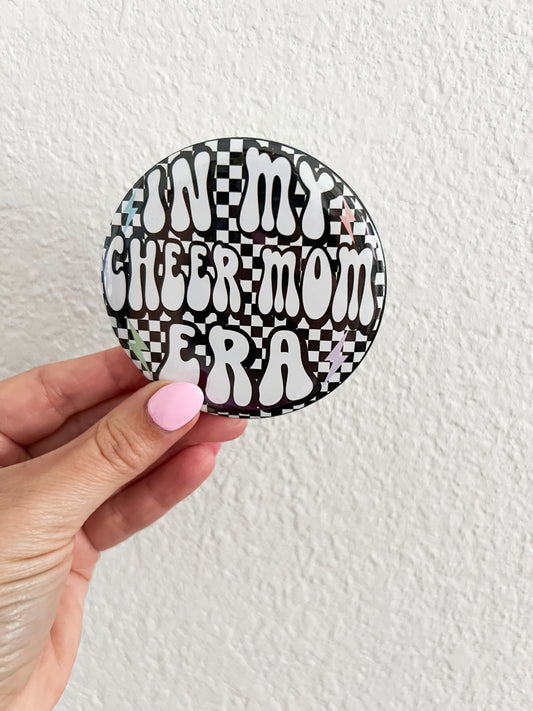 CHEER MOM ERA BUTTON