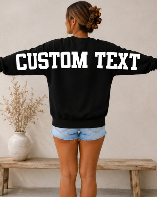CUSTOM TEAM SWEATSHIRT